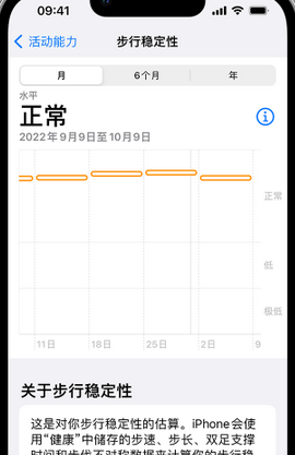 霍城iPhone手机维修如何在iPhone开启'步行稳定性通知'