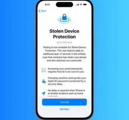 霍城苹果授权维修店分享被盗设备保护功能开启方法 