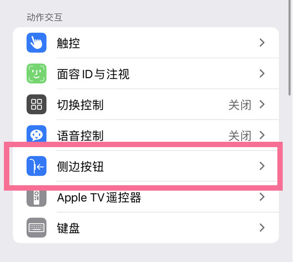 霍城苹果14维修店分享iPhone14 Plus侧键双击下载功能关闭方法 