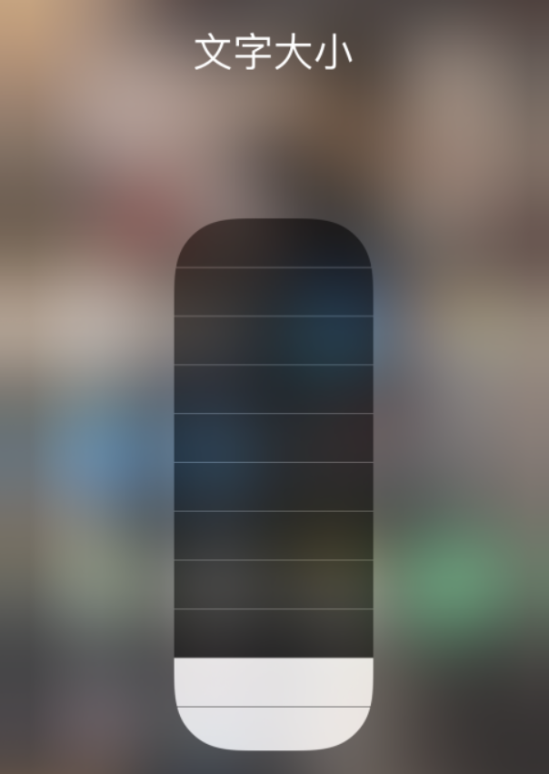 霍城苹果手机维修分享小技巧：在 iPhone 控制中心快速调节字体大小 